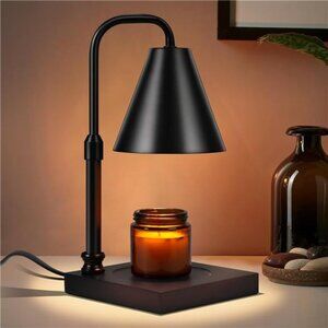 Candle Warmer Lamp With Dimmer Adjustable Height Timer Flameless Wax Warmer